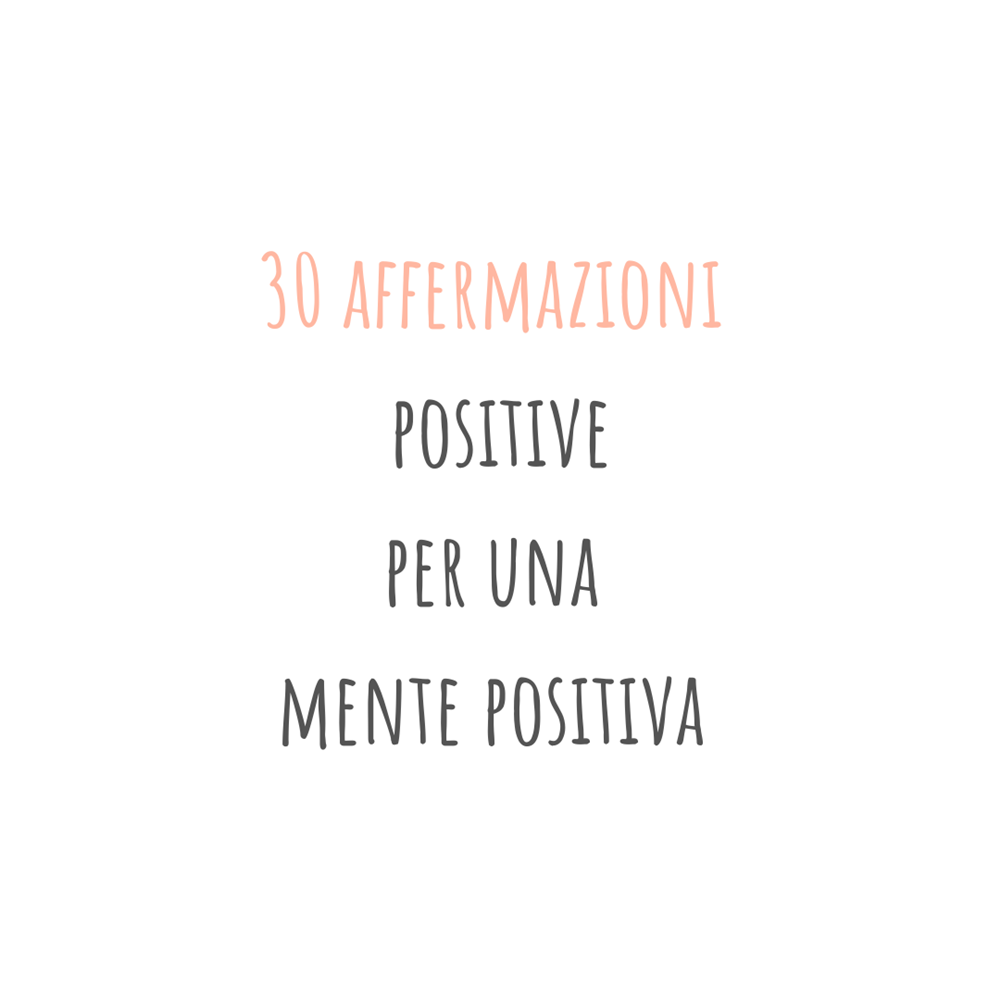 affermazioni positive