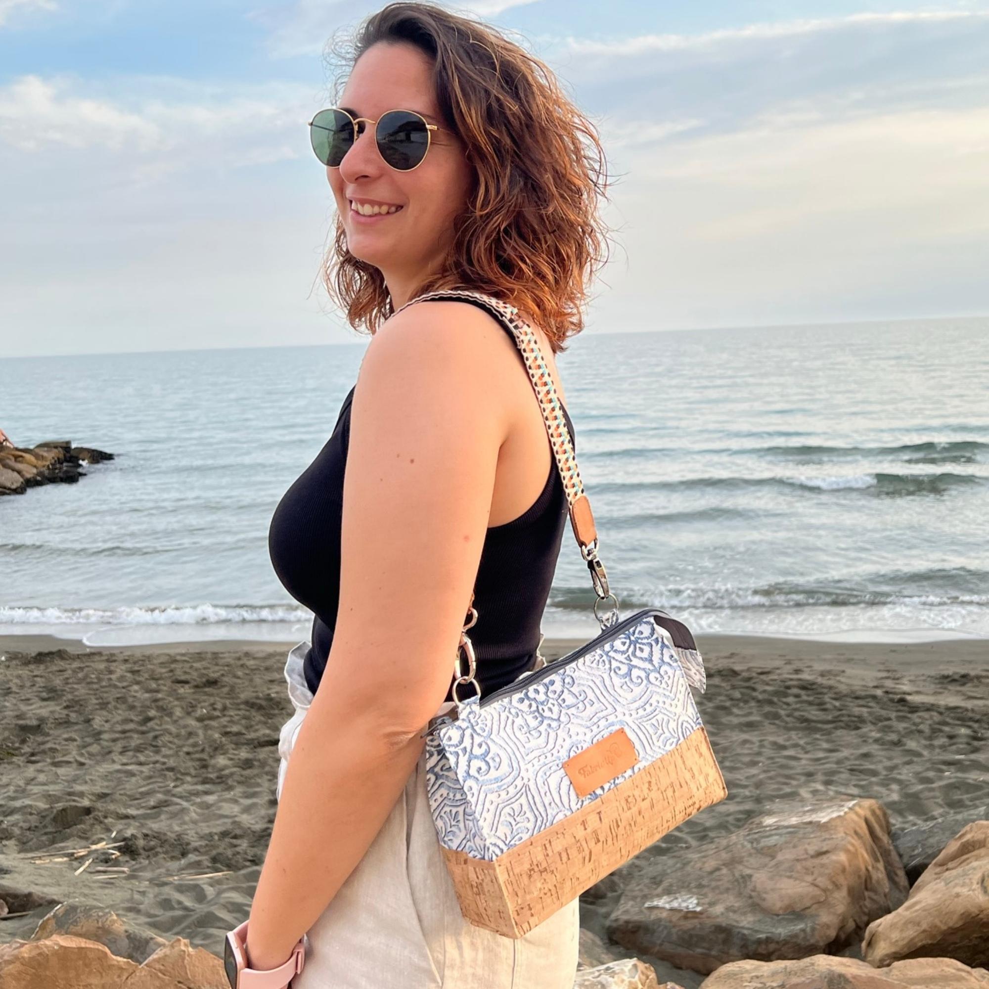 mini bag in sughero