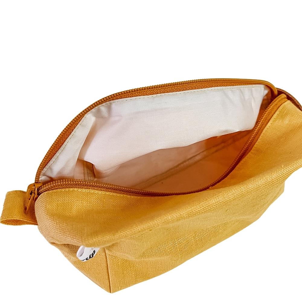 beauty case impermeabile rebel giallo
