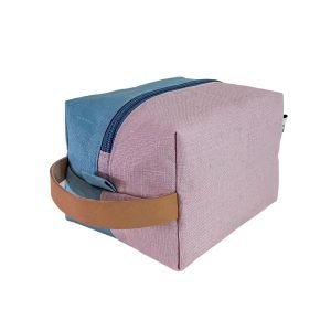 beauty case da viaggio impermeabile - beauty case linea rebel bicolore rosa