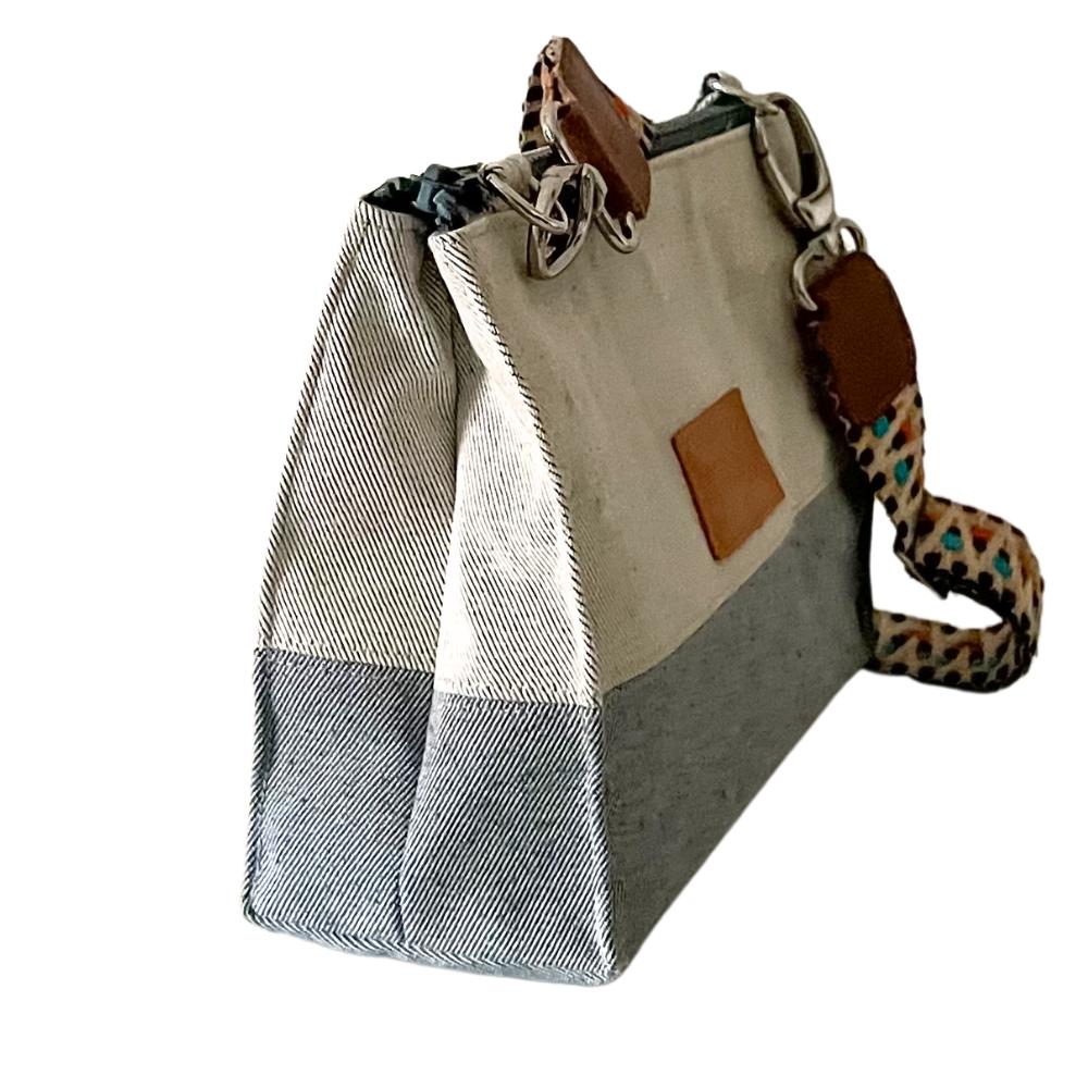 borsa di jeans sostenibile